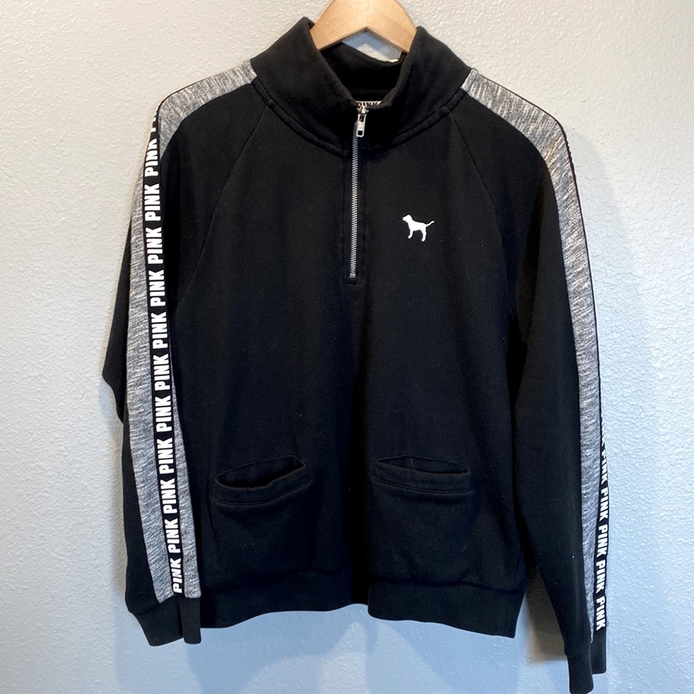 PINK VS  Quarter Zip Sweatshirt